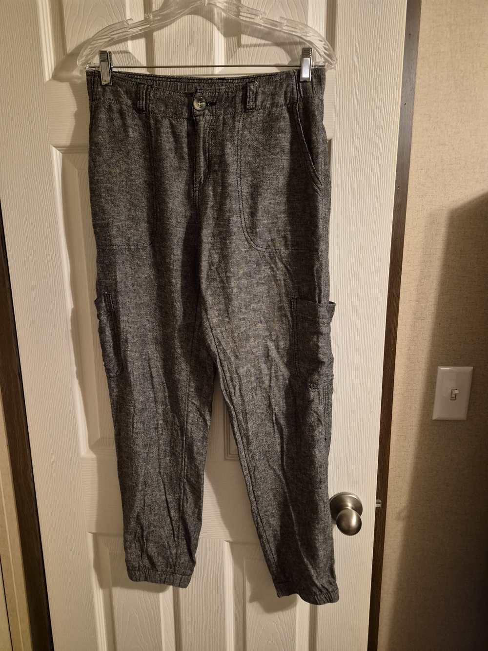 Sonoma Women's Gray Jogger Track Pants